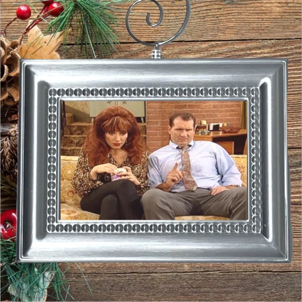 Married With Children Al & Peg Bundy Memorabilia Christmas Tree‎ Ornament